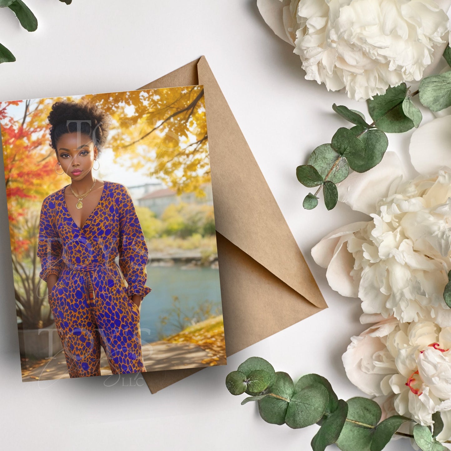 Postcard 8x6 Greeting Card and 4x6 Template | DIY Printable Design | Instant download | Commercial & Personal use | Custom Template | Canva