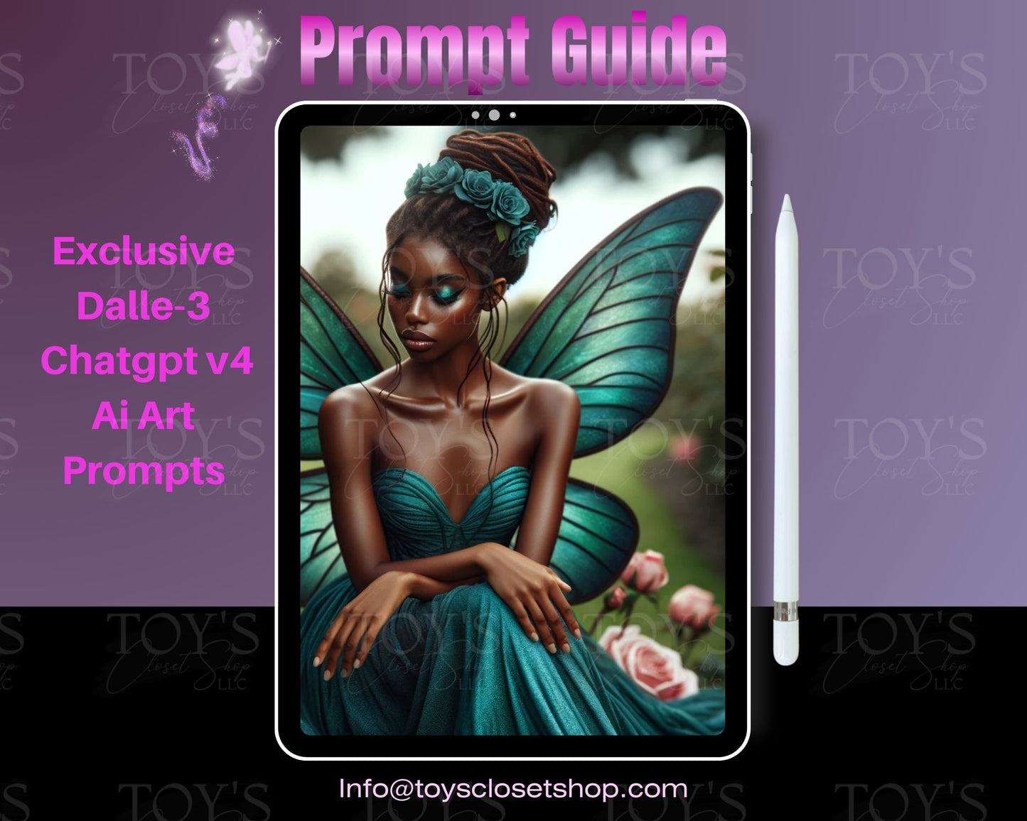 Exclusive Fairies Prompt Guide| 12 Samples | 12 Prompts | Unlock Creativity | ChatGPT4 | High Quality Instant Download | Easy Use