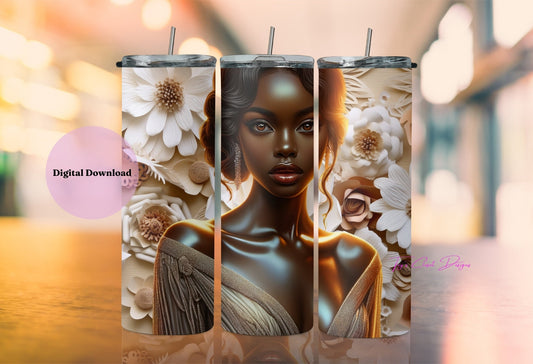 Exclusive Tumbler Design Wrap  | Instant Download Sublimation |  Easy Apply | PNG | Commercial Rights Included | Straight Tumbler Wrap