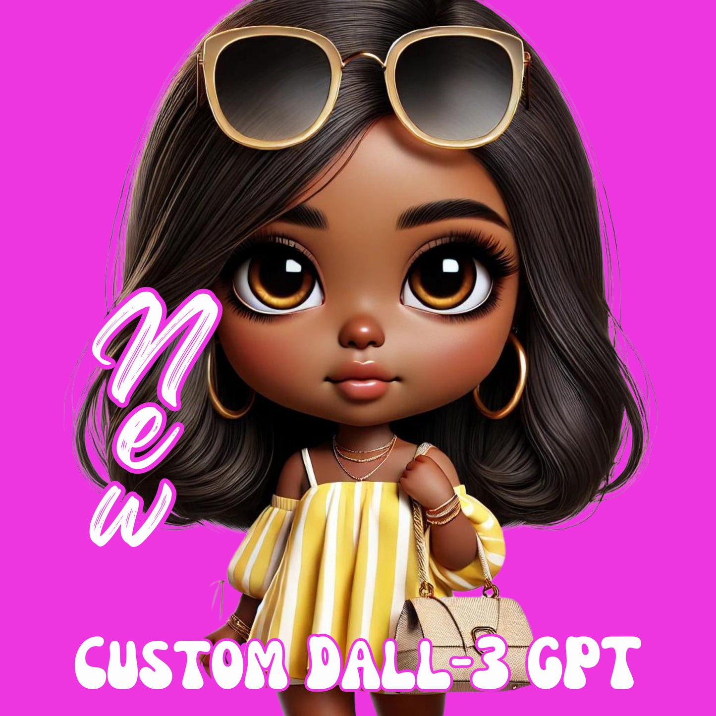 Custom AI Art Generator  | Afro AI Art | Easy PDF Guide| Perfect for Creating Sublimation Prints  | User Friendly | Custom Art Service