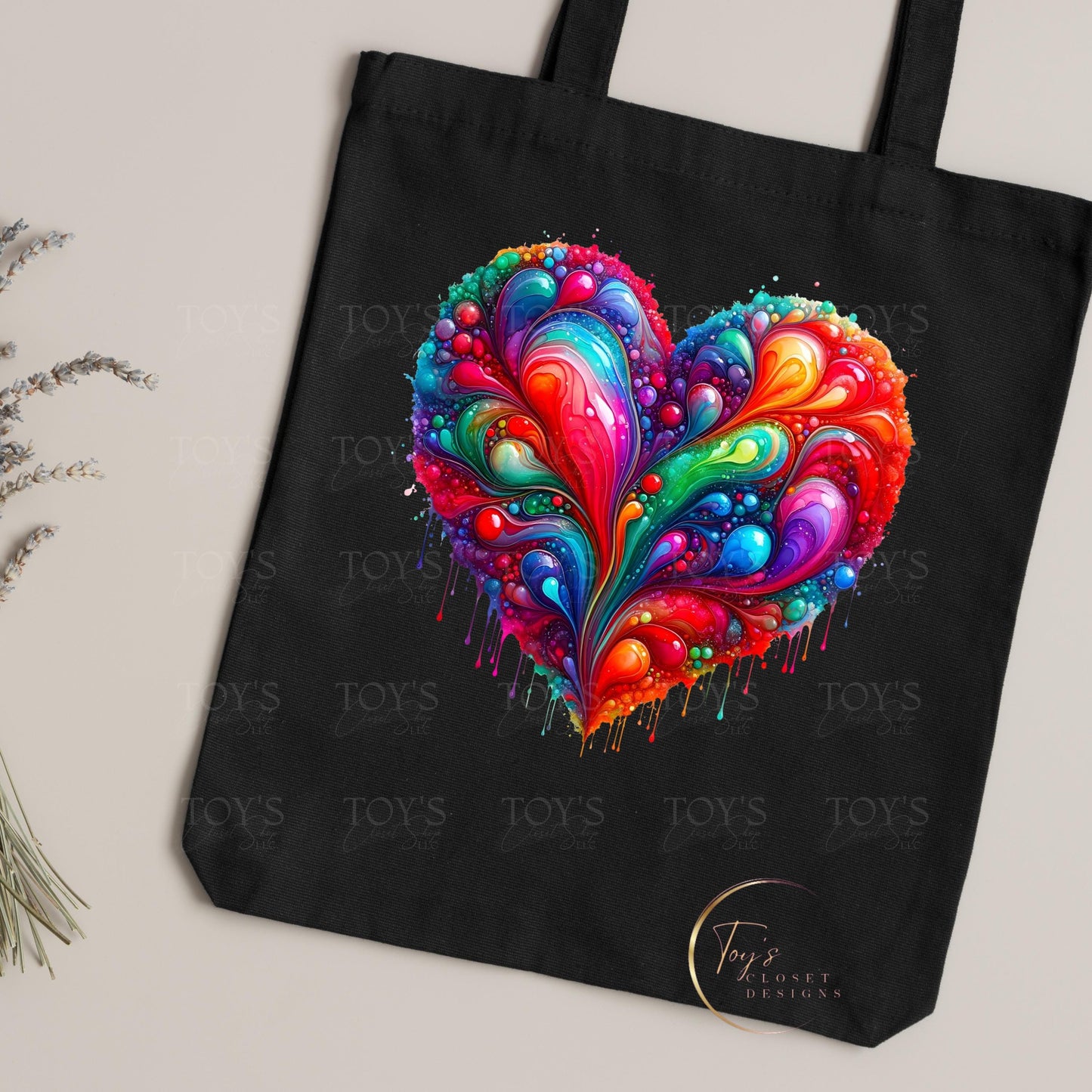 Colorful Heart PNG Design | Ideal for Sublimation Transfer | Instant Download | High Quality | PNG  | Various Uses for Crafters